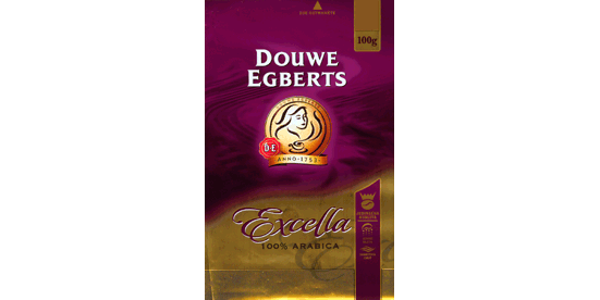 DOUWE EGBERTS D.E ANNO 1753 Excella 100% ARABICA