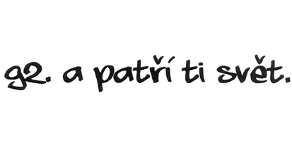 g2. a patří ti svět.