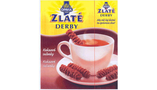 OPAVIA 1840 ZLATÉ DERBY Kakaové sušenky Kakaové sušienky Aby váš čaj dostal tu správnou chuť