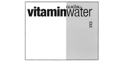 GLACÉAU vitaminwater XXX