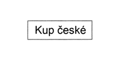 Kup české