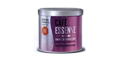 CAFÉ ESSENSE DARK SENSATION SMOOTH & POWERFUL DOUWE EGBERTS SINCE 1753 D.E Fresh Coffee Taste in an Instant