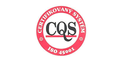 CQS CERTIFIKOVANÝ SYSTÉM ISO 45001