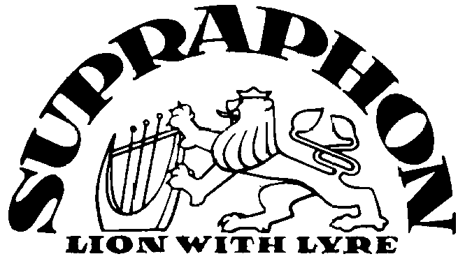 SUPRAPHON LION WITH LYRE