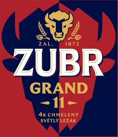 ZUBR GRAND 11 ZAL. 1872 4x CHMELENÝ SVĚTLÝ LEŽÁK
