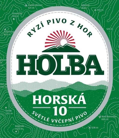 RYZÍ PIVO Z HOR HOLBA HORSKÁ 10 SVĚTLÉ VÝČEPNÍ PIVO