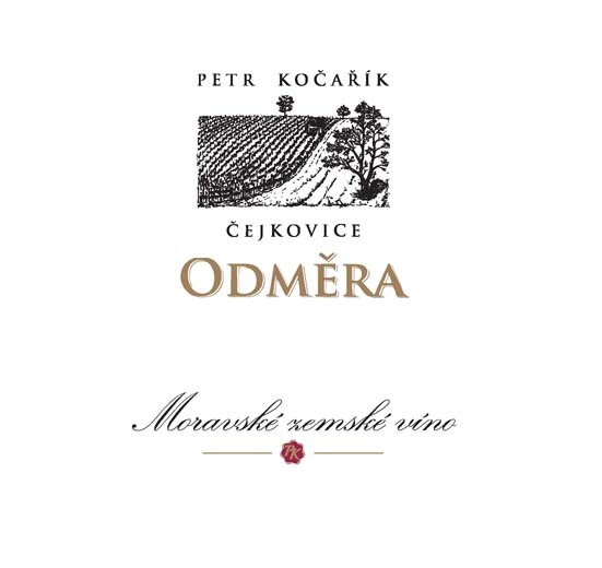 PETR KOČAŘÍK ČEJKOVICE ODMĚRA Moravské zemské víno