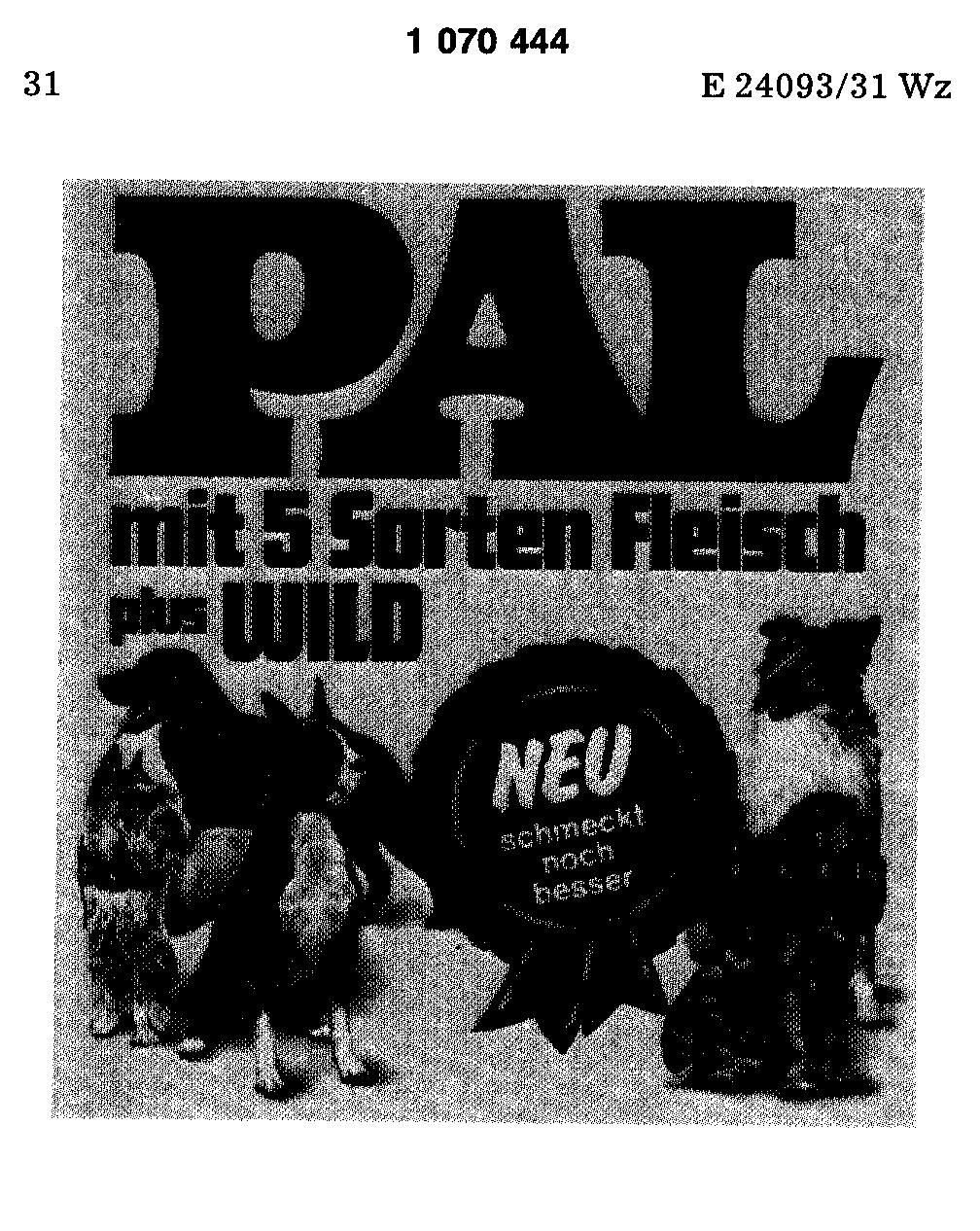 PAL mit 5 Sorten Fleisch plus WILD