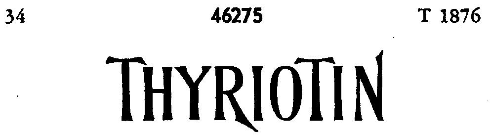THYRIOTIN