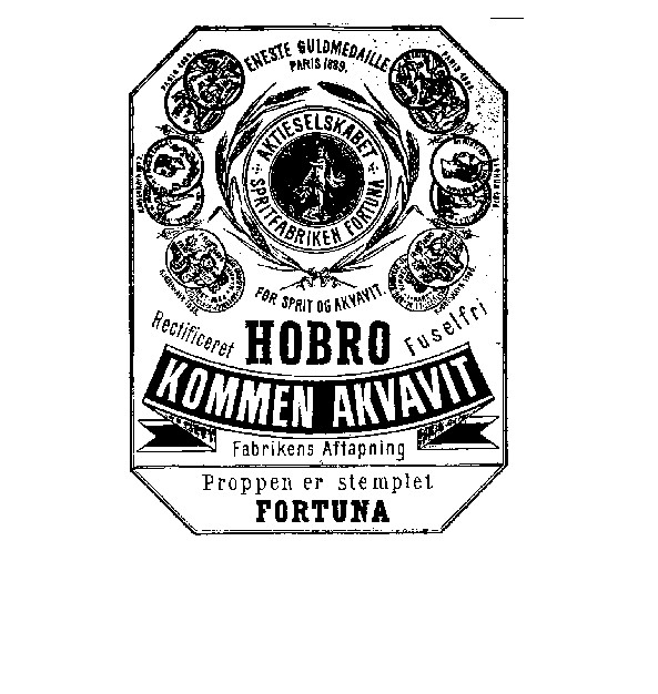 FORTUNA, HOBRO KOMMEN AKVAVIT