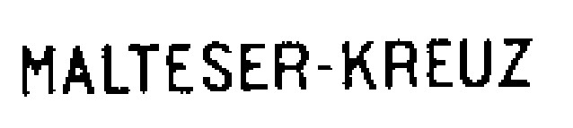 MALTESER-KREUZ
