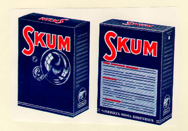 SKUM, NOMA, A/S FABRIKEN NOMA KØBENHAVN