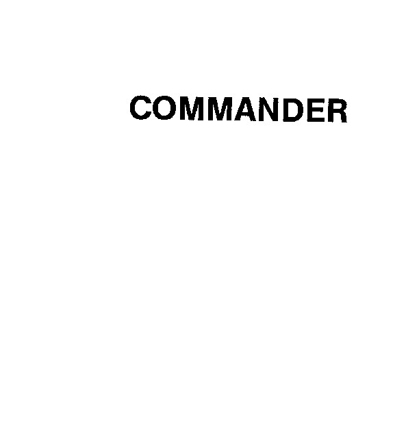 COMMANDER