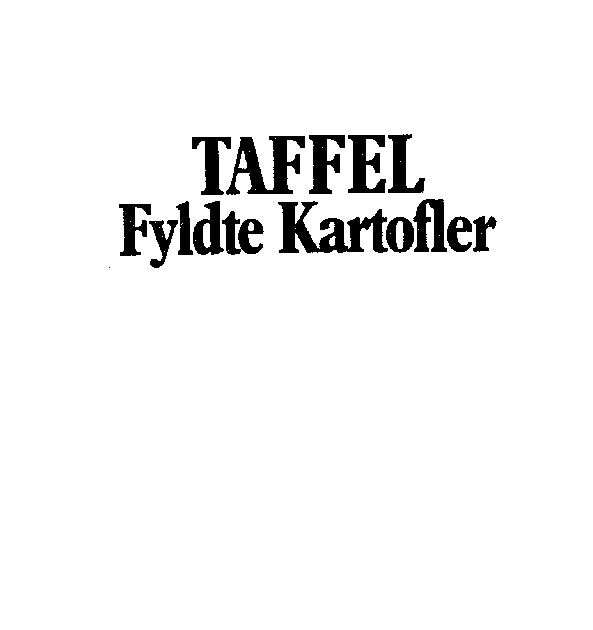 TAFFEL Fyldte Kartofler