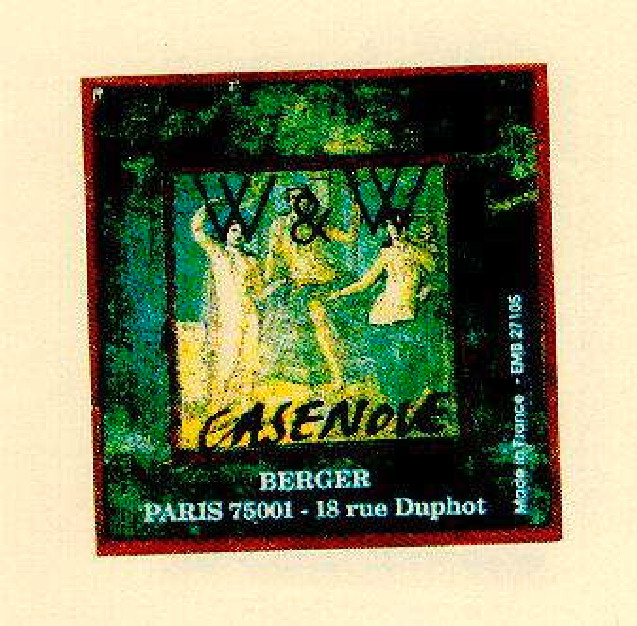 W & W CASENOVE BERGER