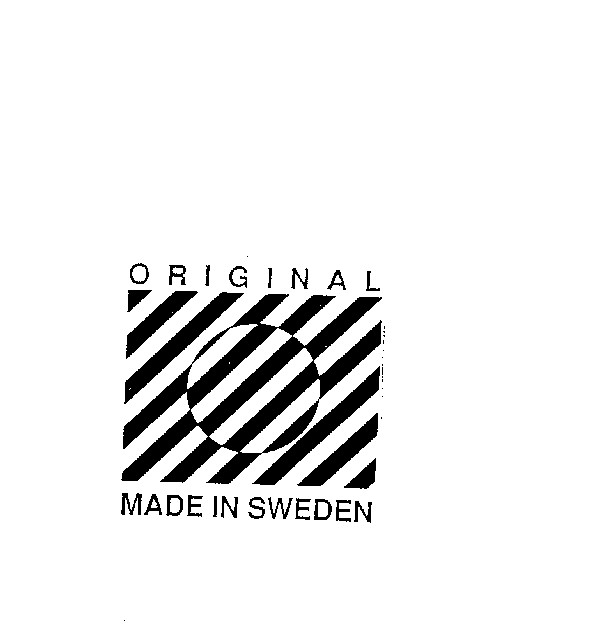 ORIGINAL MADE IN SWEDEN