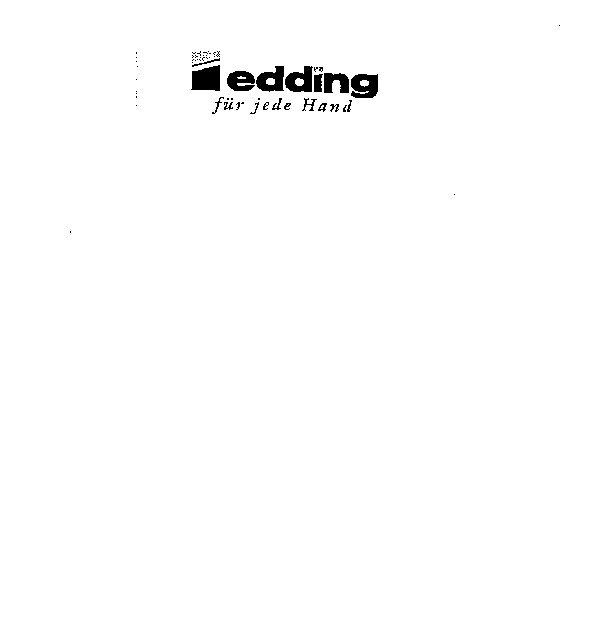 edding für jede Hand