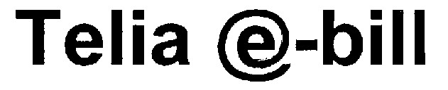 Telia e-bill