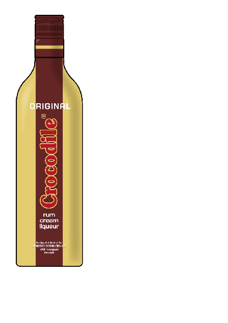 ORIGINAL Crocodile rum cream liqueur