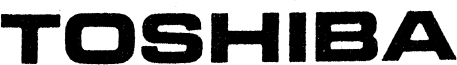TOSHIBA