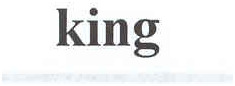 King