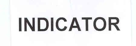 INDICATOR