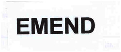 EMEND