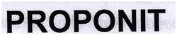 PROPONIT