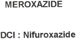 MEROXAZIDE