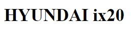 HYUNDAI IX20