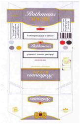 ROTHMANS & étiquette