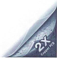 2X COPPER PCB avec dessin