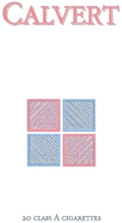 CALVERT 20 CLASS A CIGARETTES