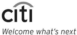 CITI WELCOME WHAT'S NEXT