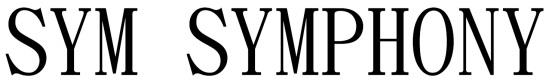 SYM SYMPHONY