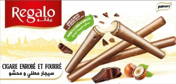 Palmary Regalo cigare enrobé fourré noisette