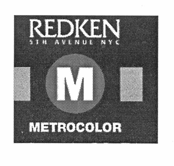 M METROCOLOR REDKEN 5TH AVENUE NYC