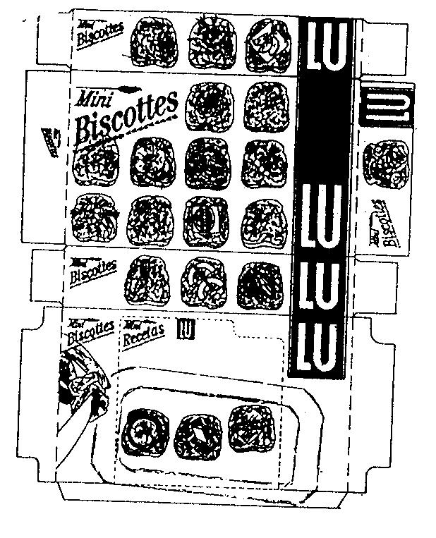 MINI BISCOTTES LU