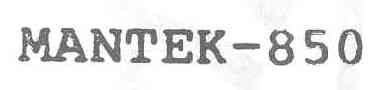 MANTEK-850
