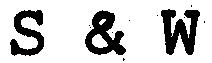 S & W