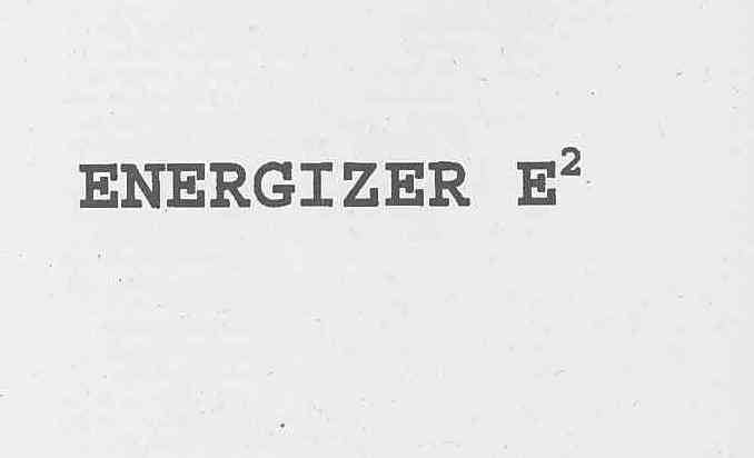ENERGIZER E2