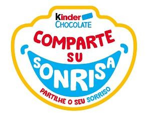 KINDER CHOCOLATE COMPARTE SU SONRISA PARTILHE O SEU SORRISO