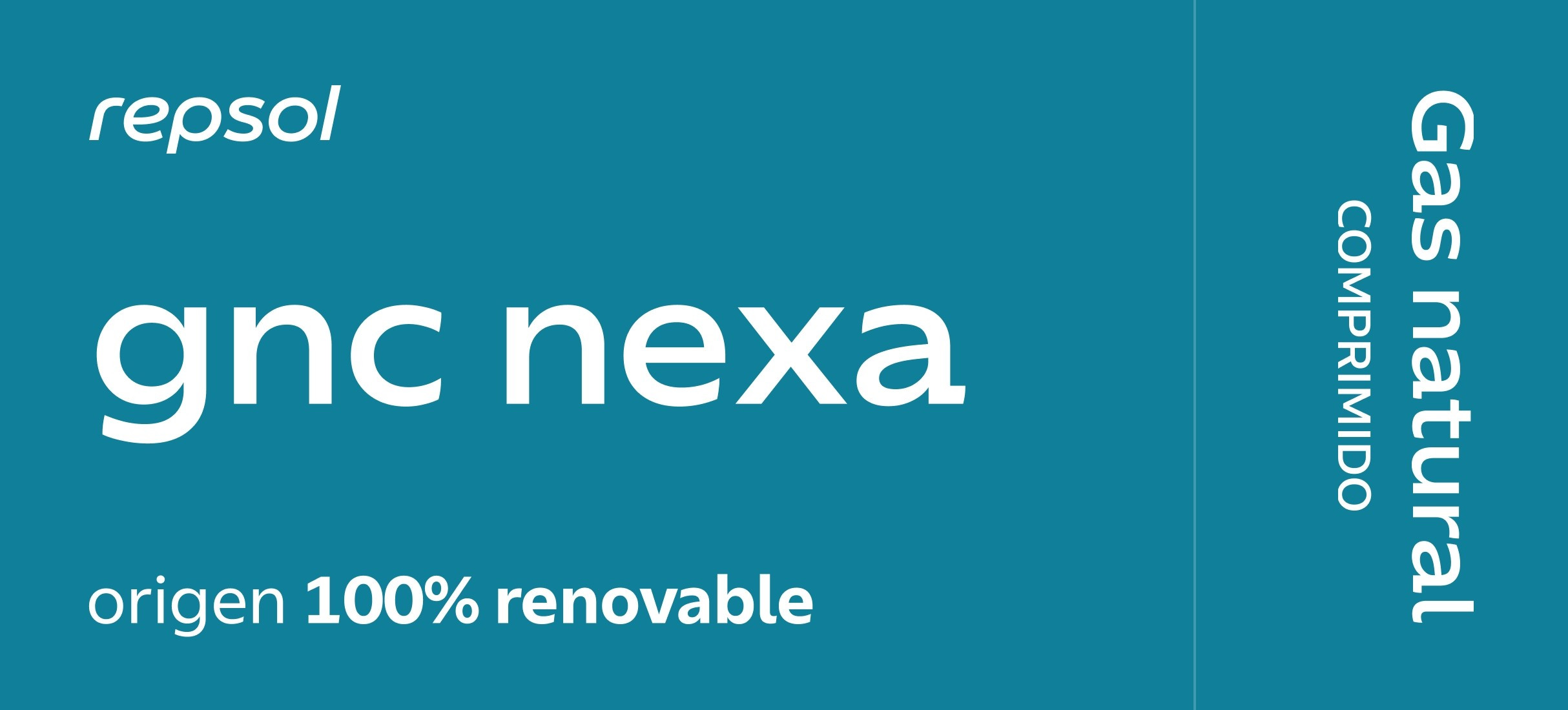 repsol gnc nexa origen 100% renovable Gas natural COMPRIMIDO