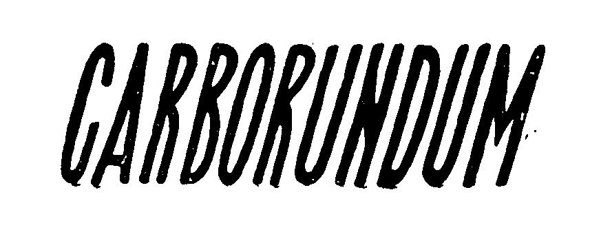 CARBORUNDUM