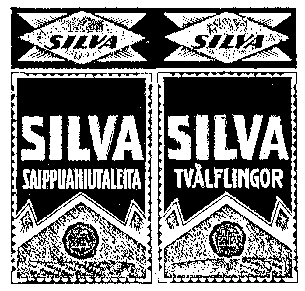 SILVA SAIPPUAHIUTALEITA TVÅLFLINGOR