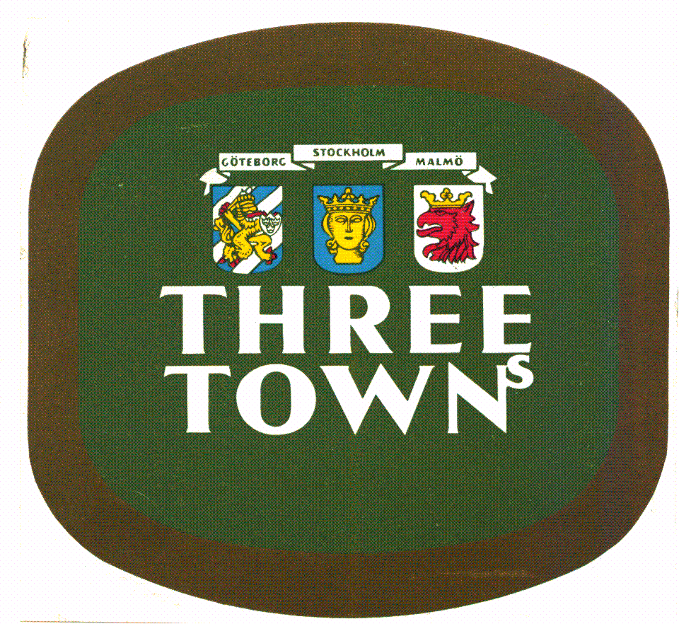 THREE TOWNS GÖTEBORG STOCKHOLM MALMÖ