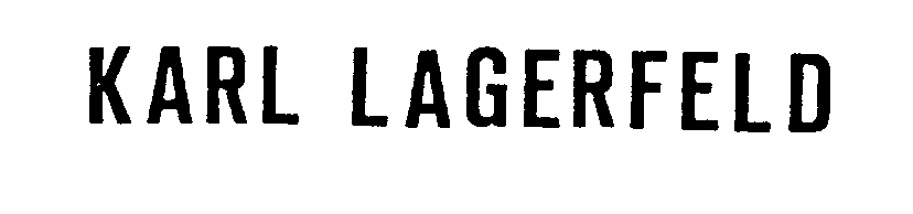 KARL LAGERFELD