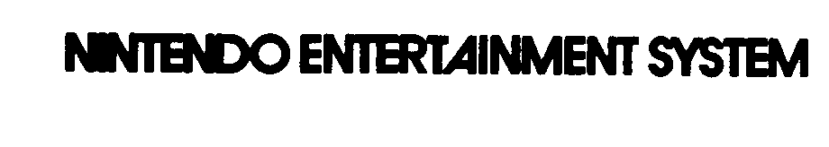 NINTENDO ENTERTAINMENT SYSTEM