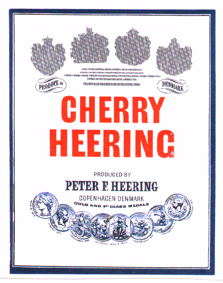 CHERRY HEERING PETER F. HEERING