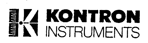 K KONTRON INSTRUMENTS